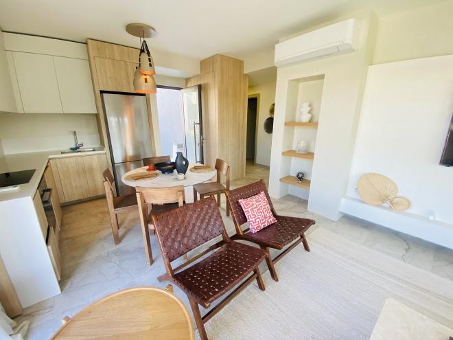 Квартира 3+1 с видом на море в Бодрум