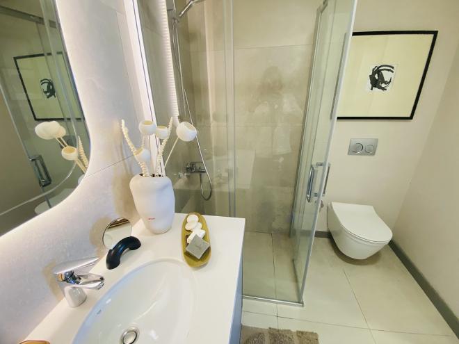 Квартира 3+1 с видом на море в Бодрум