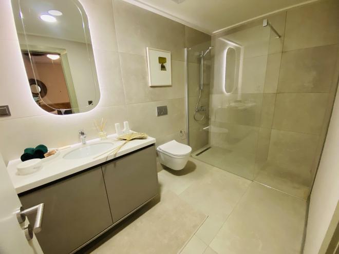 Квартира 3+1 с видом на море в Бодрум