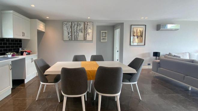 Квартира 2+1 с видом на море в Бодрум