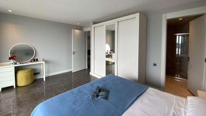 Квартира 3+1 с видом на море в Бодрум