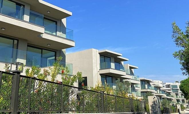 Квартира 3+1 с видом на море в Бодрум