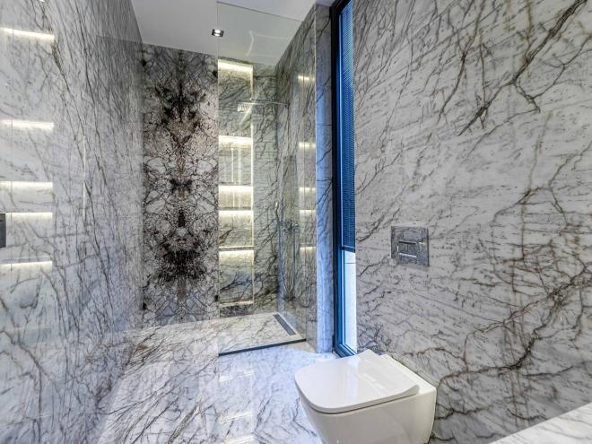 Вилла 4+1 с видом на море в Бодрум