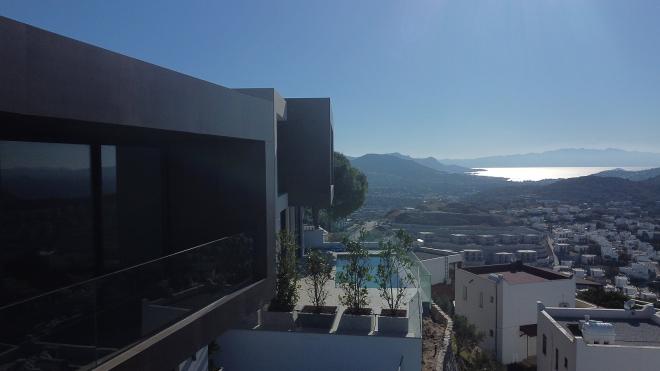 Вилла 4+1 с видом на море в Бодрум