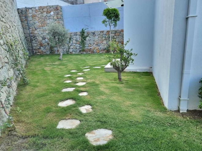 Вилла 4+1 с видом на море в Бодрум