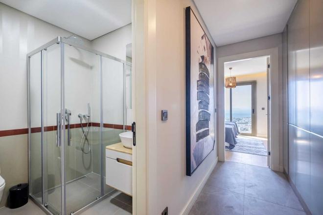 Квартира 2+1 с видом на море в Бодрум