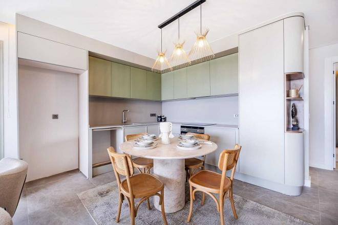 Квартира 3+1 с видом на море в Бодрум