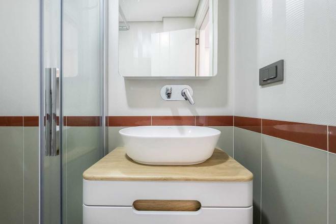 Квартира 3+1 с видом на море в Бодрум