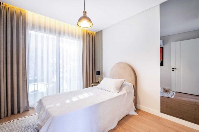 Квартира 3+1 с видом на море в Бодрум