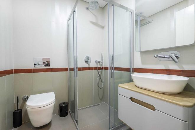 Квартира 3+1 с видом на море в Бодрум