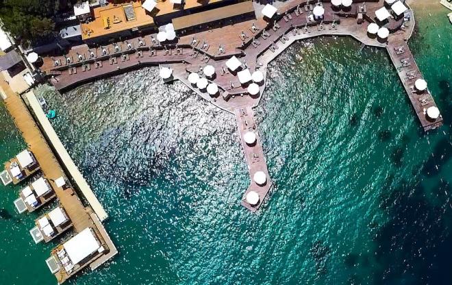 Вилла 2+1 с видом на море в Бодрум