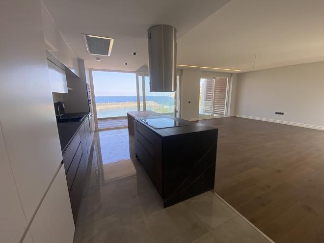 Квартира 1+1 с видом на море в Бодрум