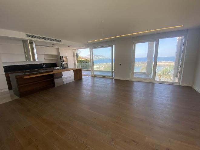 Квартира 1+1 с видом на море в Бодрум