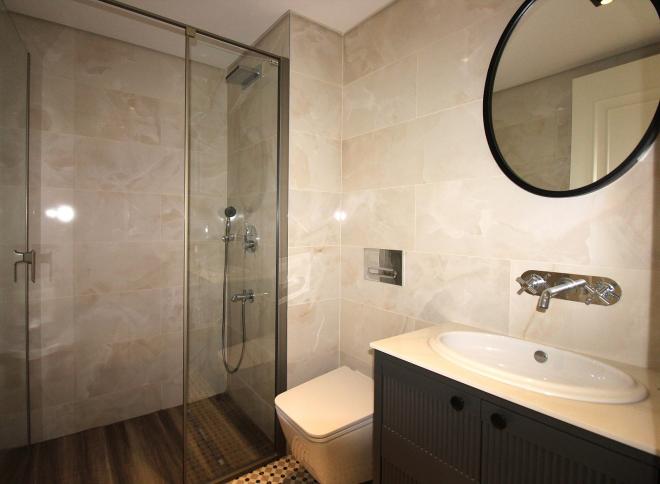 Квартира 3+1 с видом на море в Бодрум