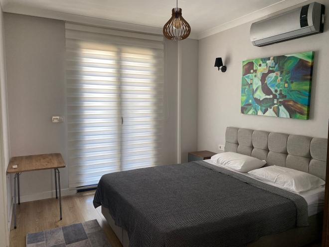 Пентхаус 2+1 с видом на море в Бодрум