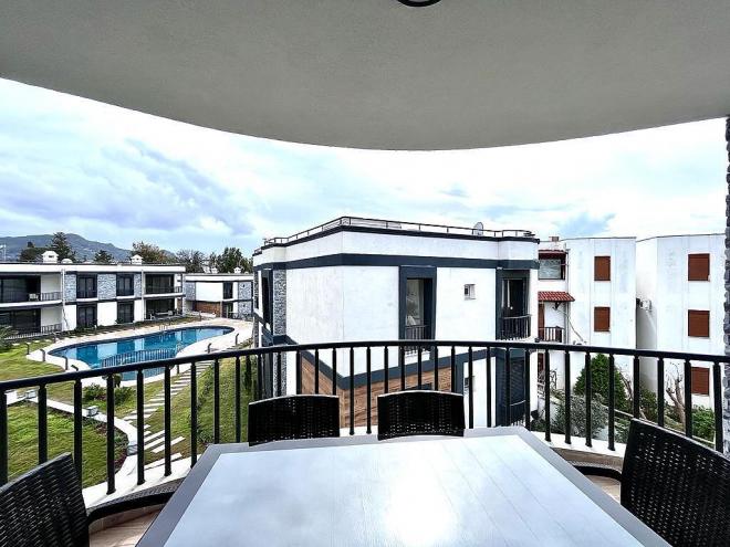 Пентхаус 2+1 с видом на море в Бодрум