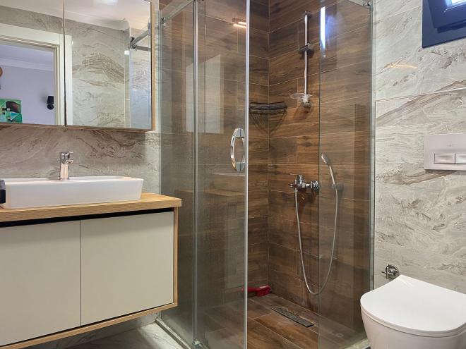 Пентхаус 2+1 с видом на море в Бодрум