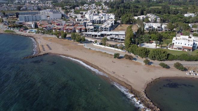 Пентхаус 2+1 с видом на море в Бодрум