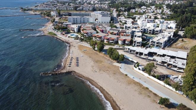 Пентхаус 2+1 с видом на море в Бодрум