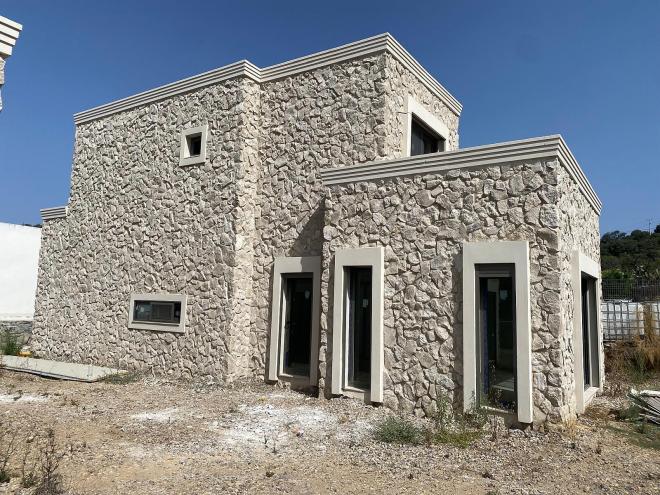 Вилла 3+1 с видом на море в Бодрум