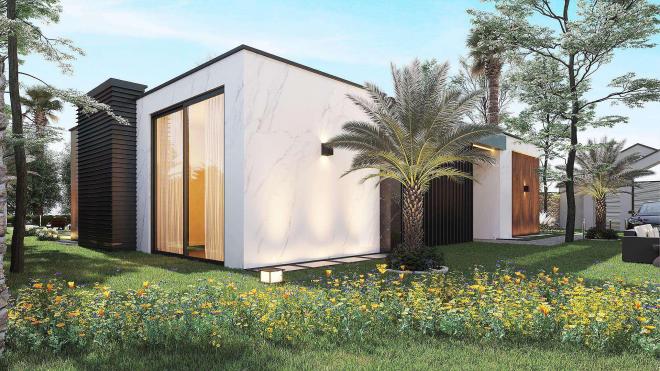 Вилла 6+1 с видом на море в Бодрум