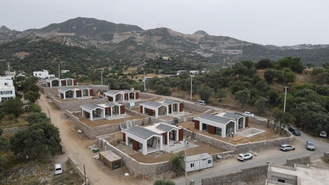 Вилла 6+1 с видом на море в Бодрум