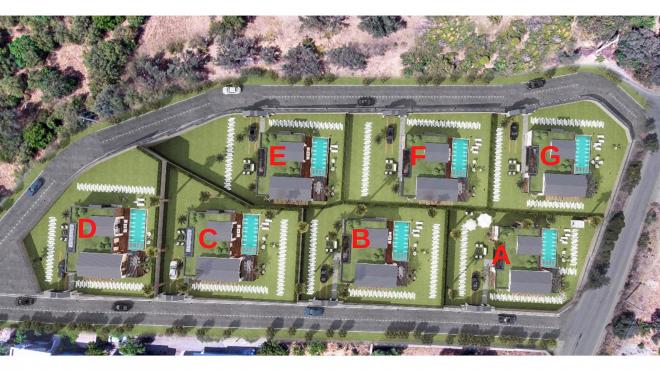 Вилла 6+1 с видом на море в Бодрум