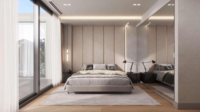 Вилла 6+1 с видом на море в Бодрум