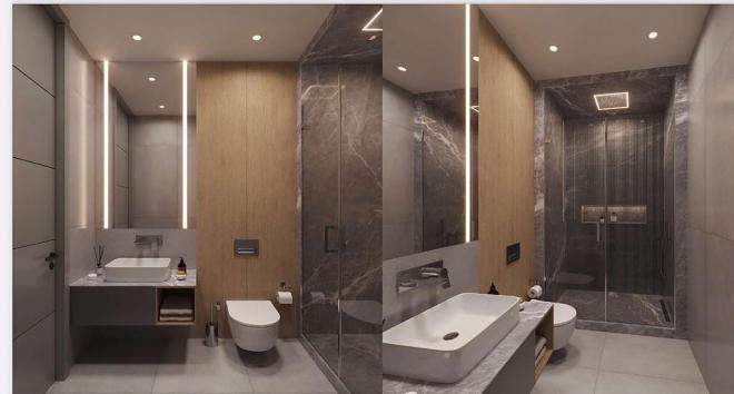 Вилла 6+1 с видом на море в Бодрум