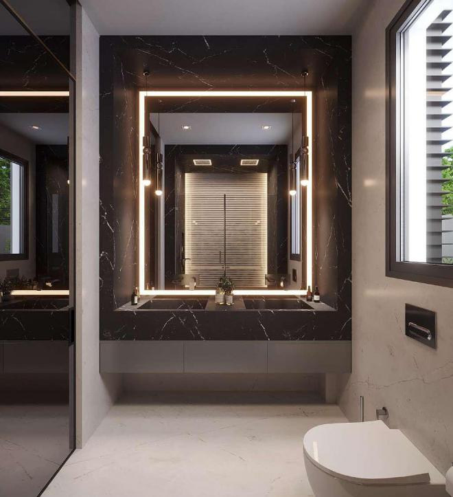 Вилла 6+1 с видом на море в Бодрум