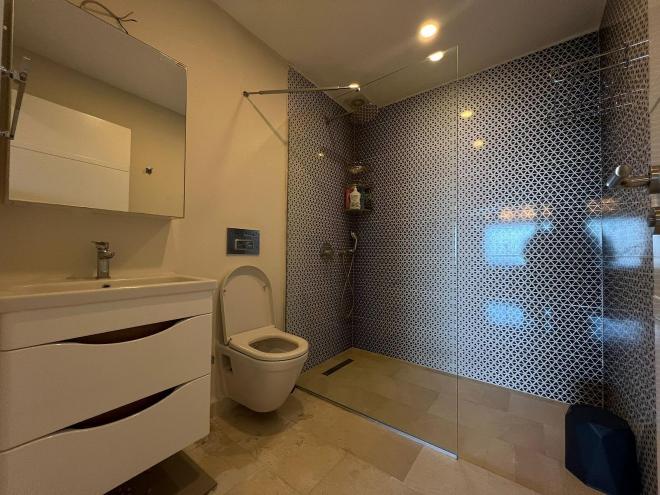 Вилла 4+1 с видом на море в Бодрум