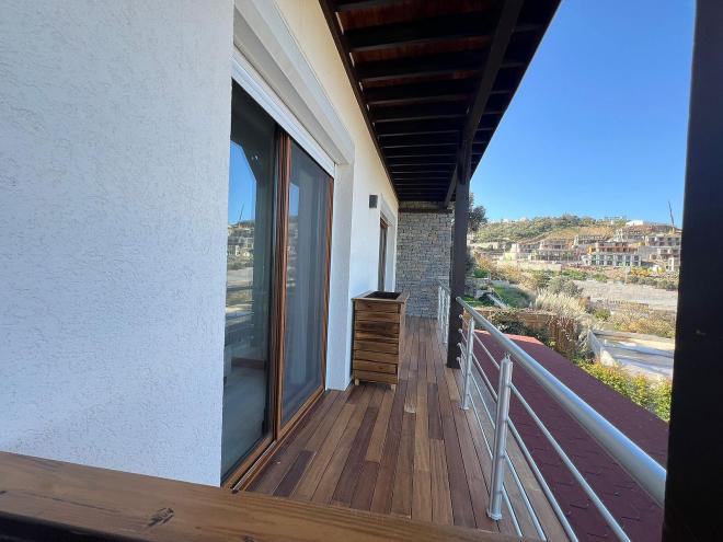 Вилла 4+1 с видом на море в Бодрум