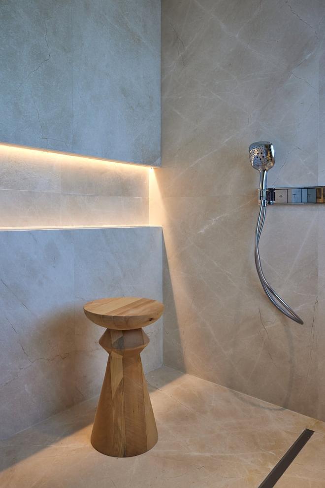 Вилла 7+1 с видом на море в Бодрум