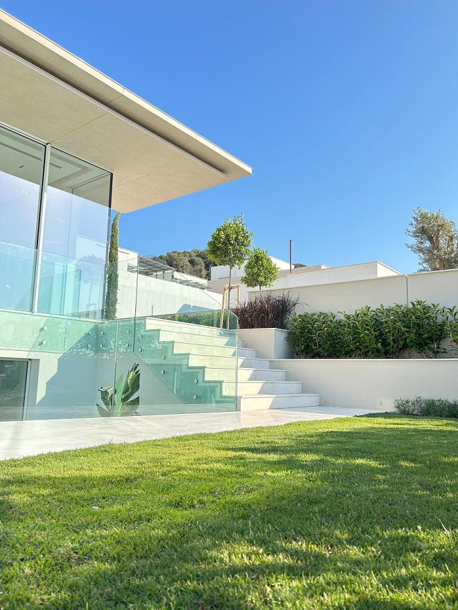 Вилла 7+1 с видом на море в Бодрум