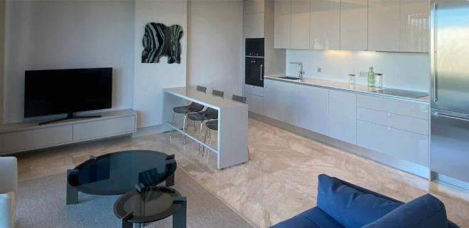 Квартира 2+1 с видом на море в Бодрум