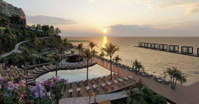 Квартира 4+1 с видом на море в Бодрум