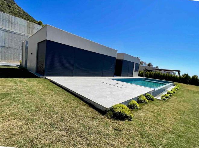 Вилла 4+1 с видом на море в Бодрум