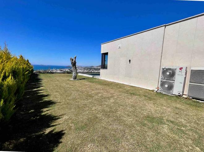 Вилла 4+1 с видом на море в Бодрум