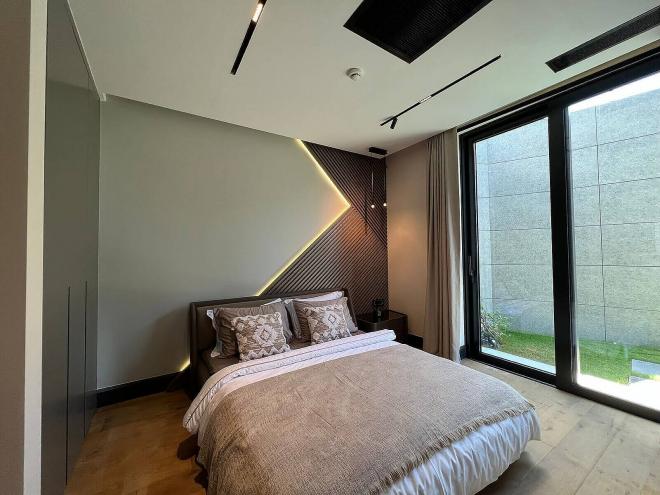 Вилла 6+1 с видом на море в Бодрум