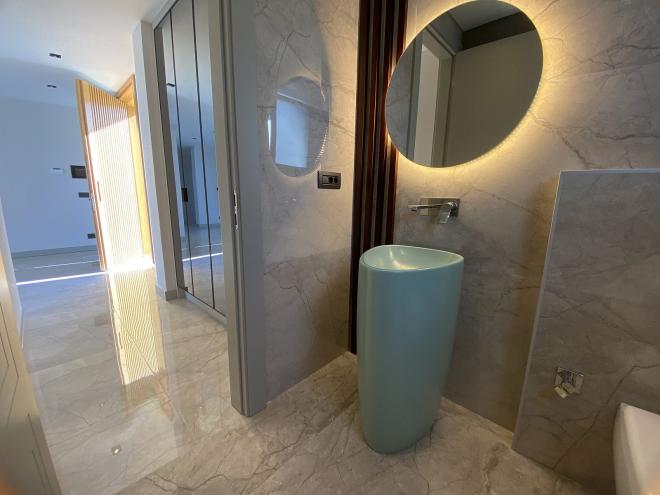 Вилла 5+1 с видом на море в Бодрум