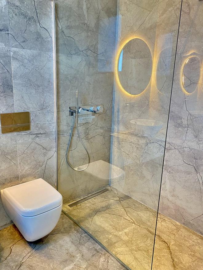 Вилла 5+1 с видом на море в Бодрум