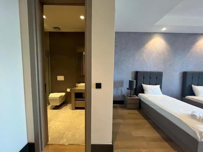 Вилла 5+1 с видом на море в Бодрум