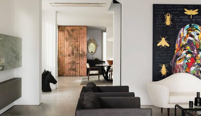 Вилла 4+1 с видом на море в Бодрум