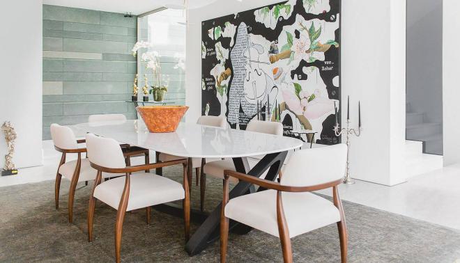 Вилла 5+1 с видом на море в Бодрум