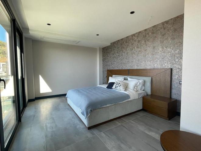 Вилла 4+1 с видом на море в Бодрум