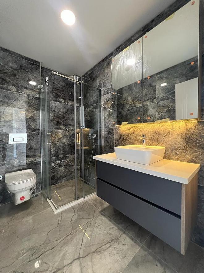 Квартира 3+1 с видом на море в Бодрум