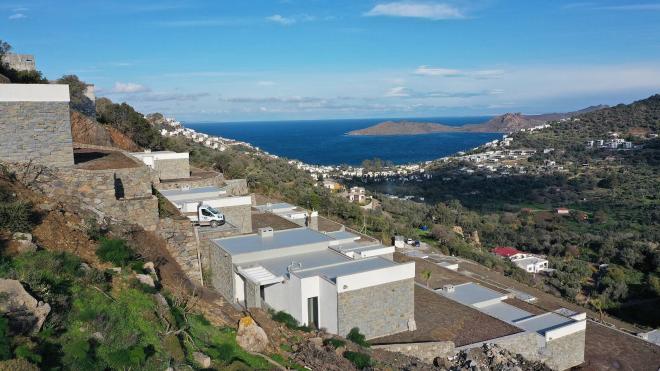 Вилла 3+1 с видом на море в Бодрум