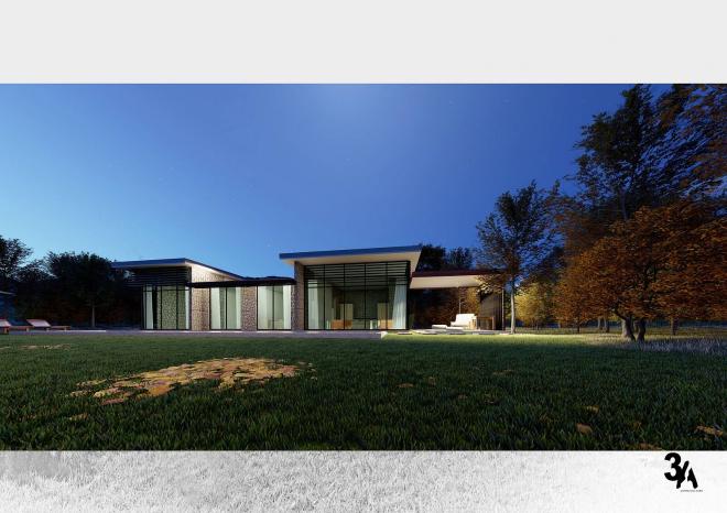 Вилла 5+2 с видом на море в Бодрум