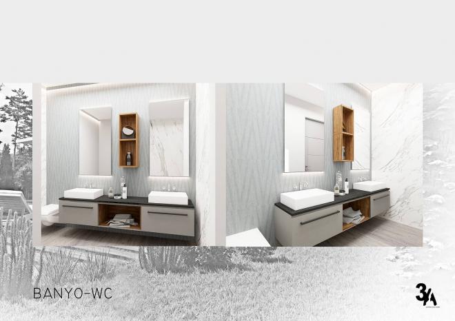 Вилла 5+2 с видом на море в Бодрум