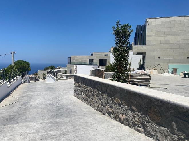 Вилла 4+1 с видом на море в Бодрум